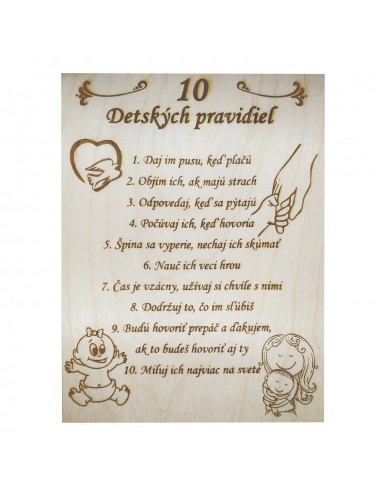 10 detských pravidiel
