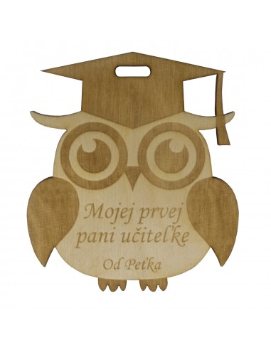 Sovička pre prvú pani učiteľku